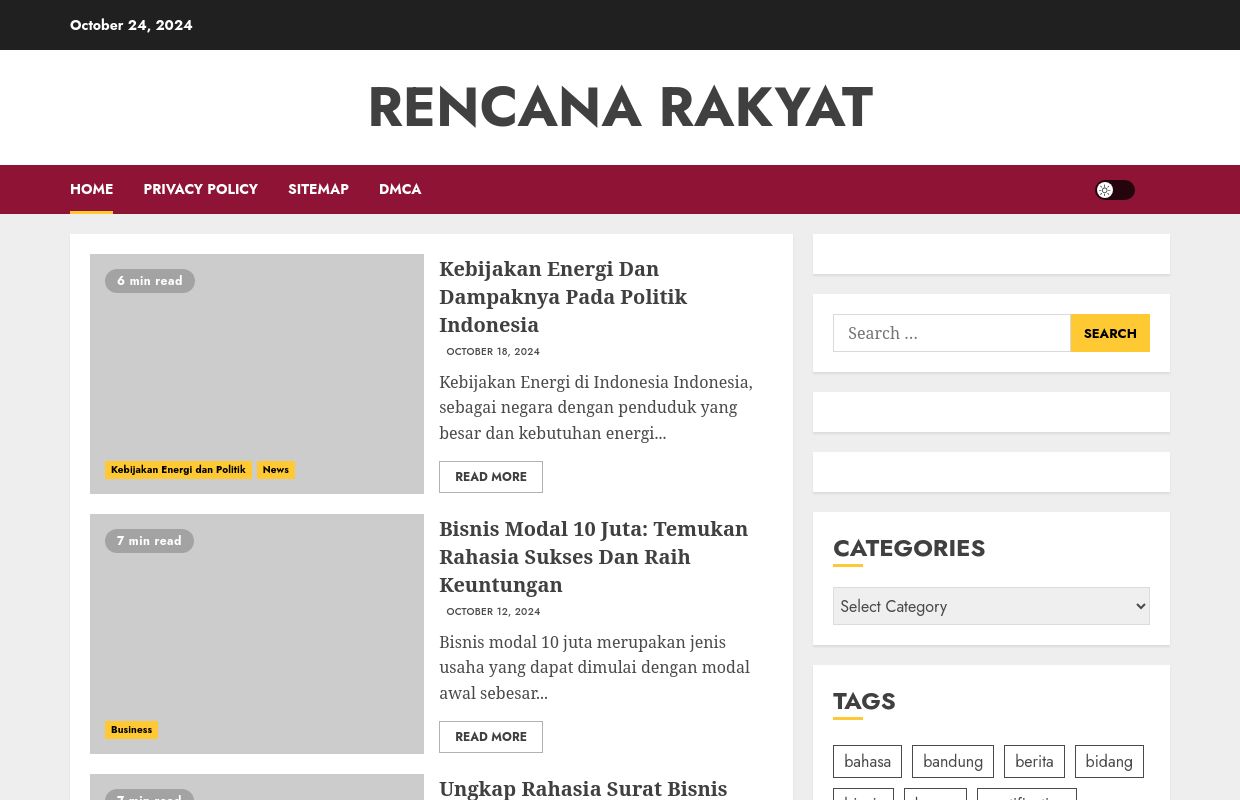 Rencana rakyat