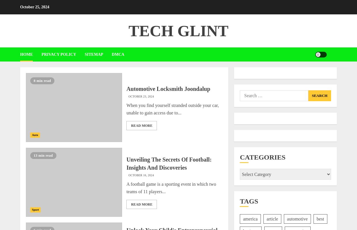 Tech glint