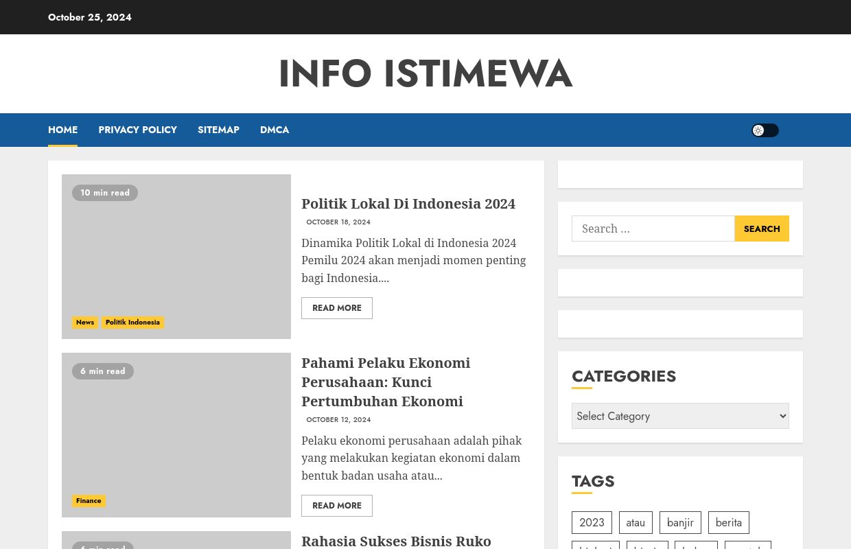 Info istimewa