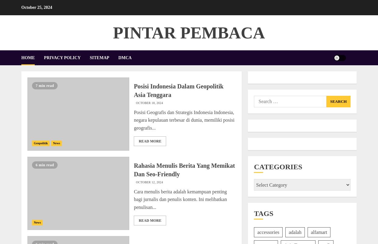 Pintar pembaca