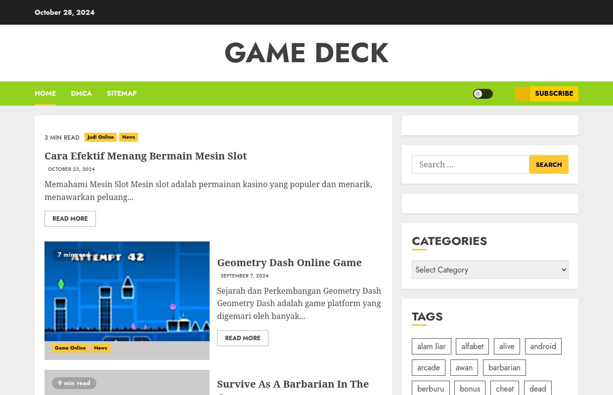 Game Deck