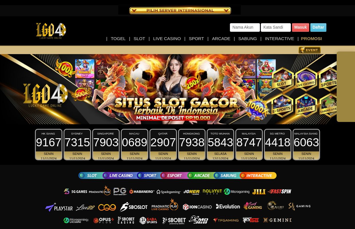 LGO4D : Link Alternatif Situs LGO 4D & Daftar Login Terbaru