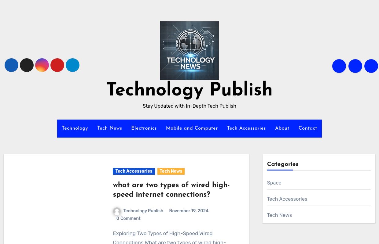 Technology Publish - Stay Updated with In-Depth Tech Publish