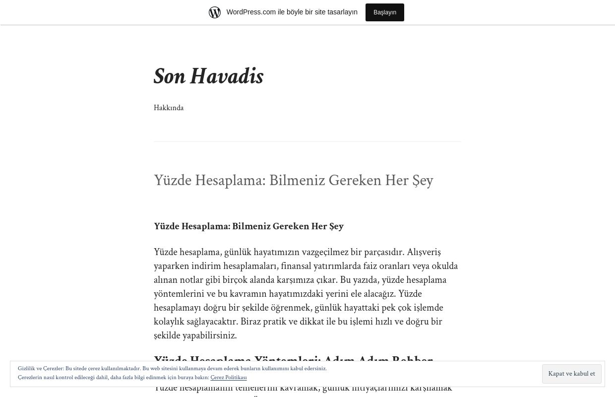 Son Havadis