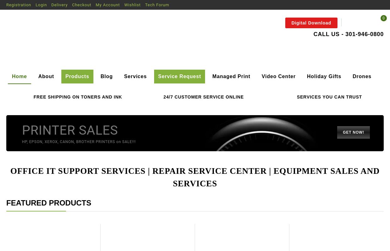 PRINTERS-COPIERS-COMPUTERS-SHREDDERS | IT Support