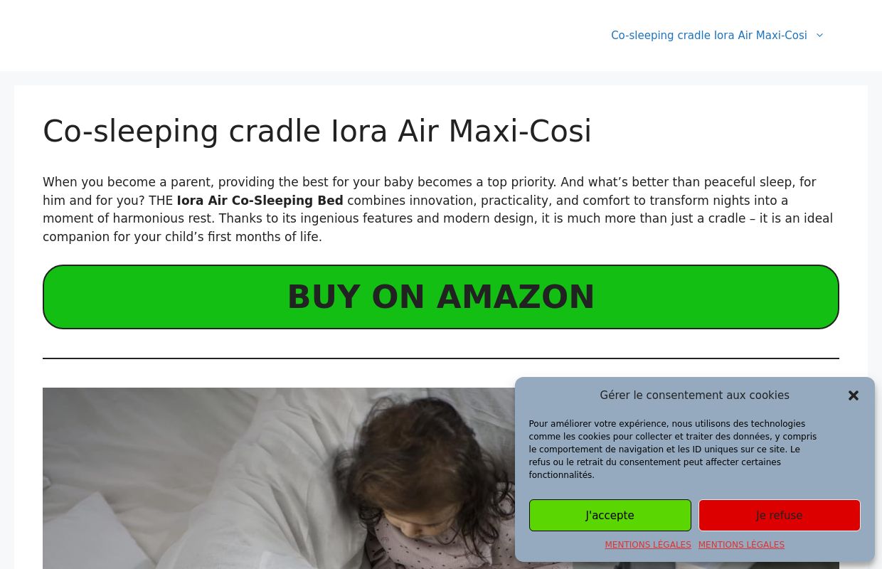 Berceau Cododo Iora Air Maxi-Cosi - DEPUIS LE BERCEAU