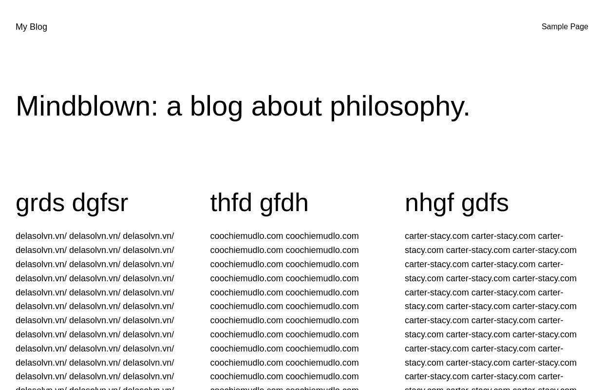 My Blog – My WordPress Blog