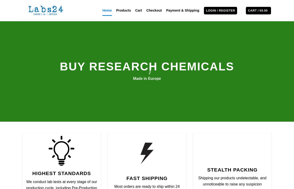 Labs24 Research Chems | Europe Biggest Research Chemicals