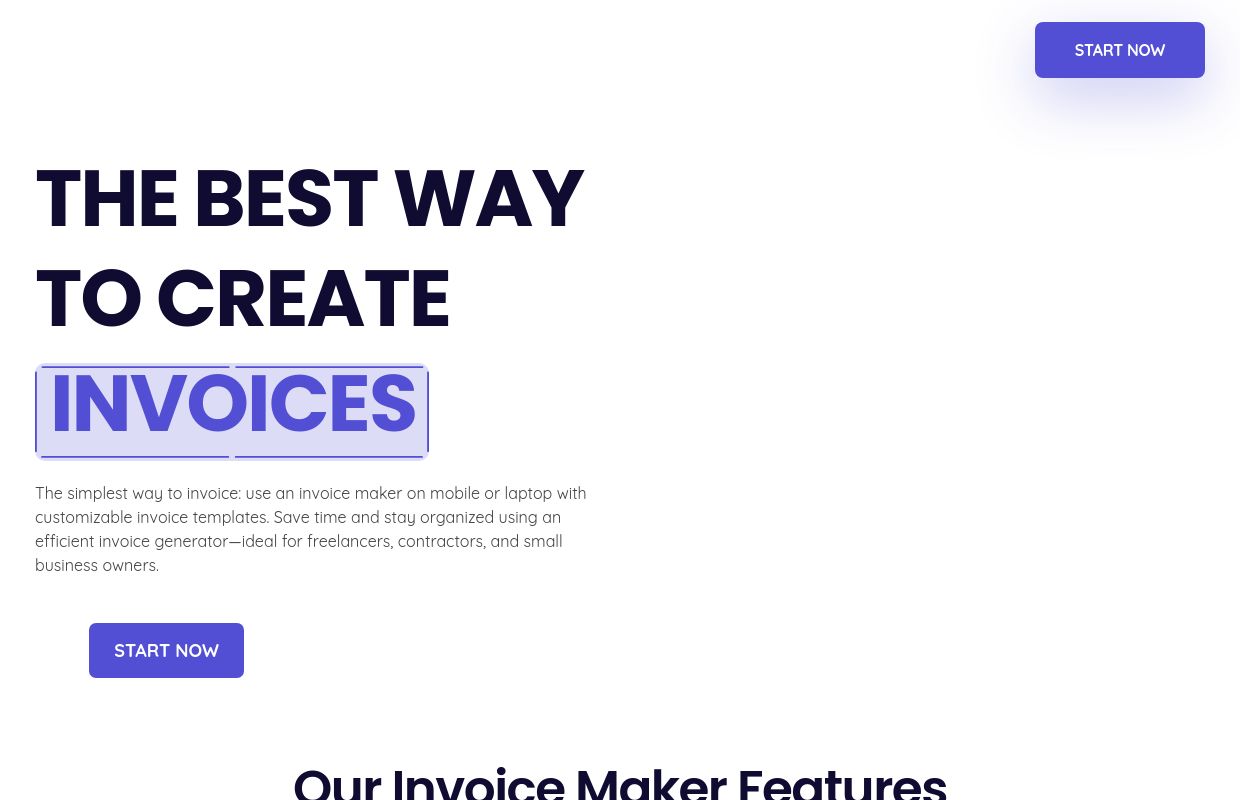 Invoice Maker Invoxa - Simplify Billing & Invoicing Anywhere