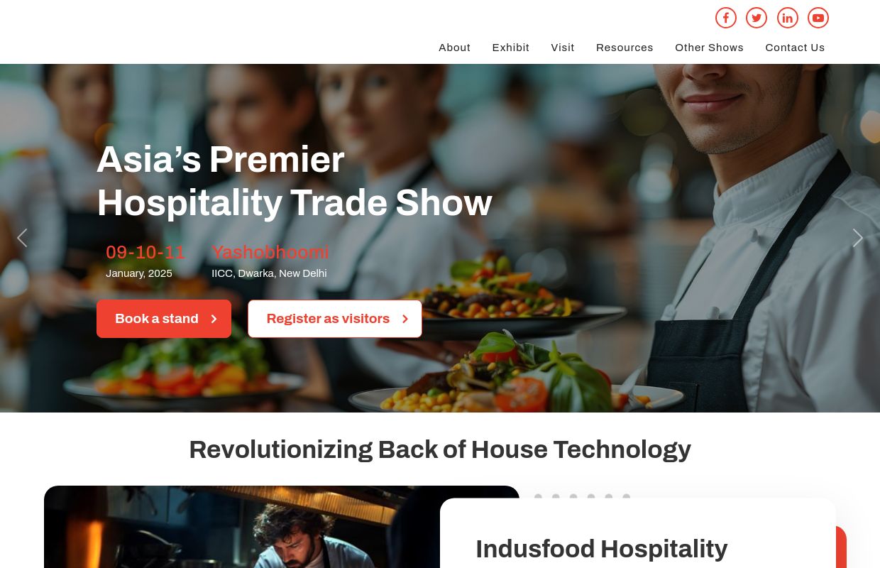 Indusfood Hospitality | Revolutionizing Back of House Technology