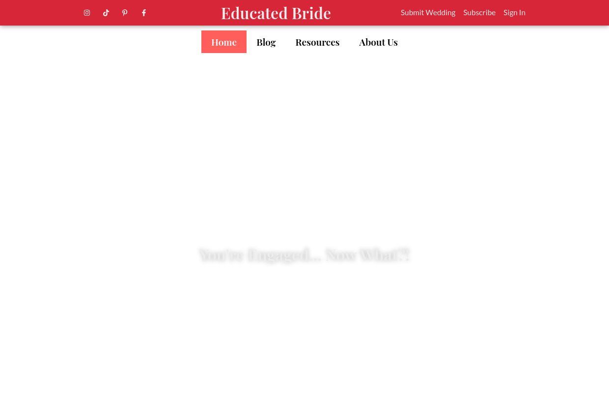 Home - Educated Bride