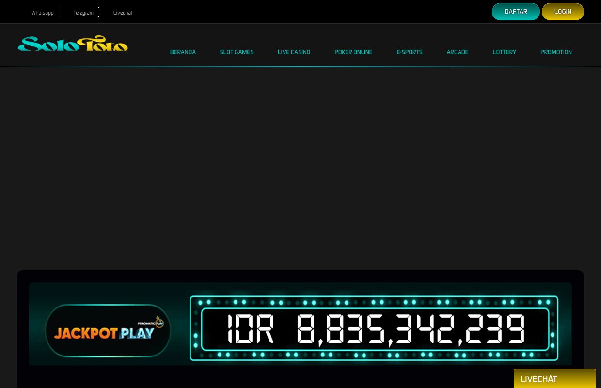 Solototo Game Online dengan Sistem Cross-Save