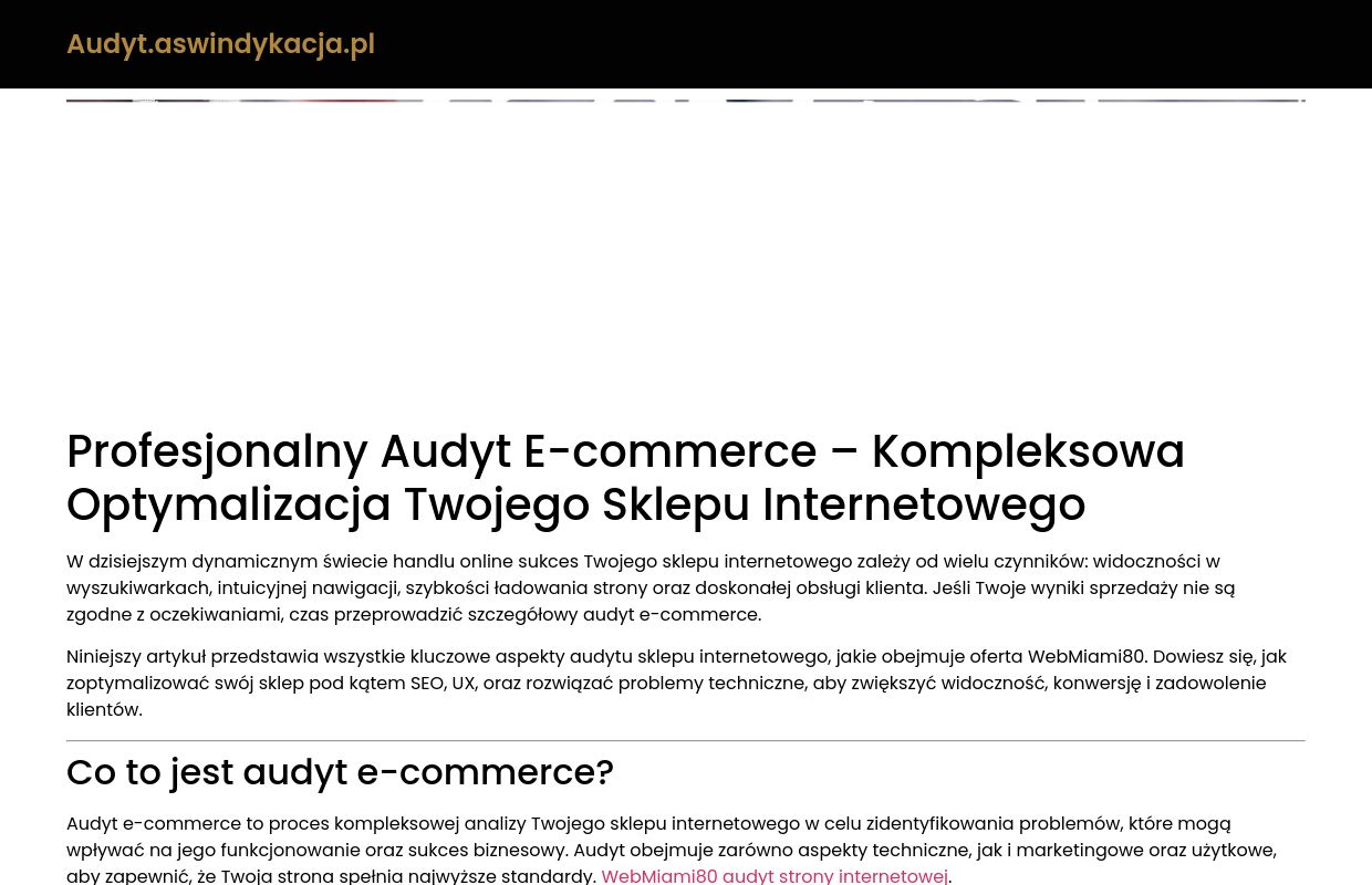 Ai Webmiami80 – Sztuczna inteligencja WebMiami80