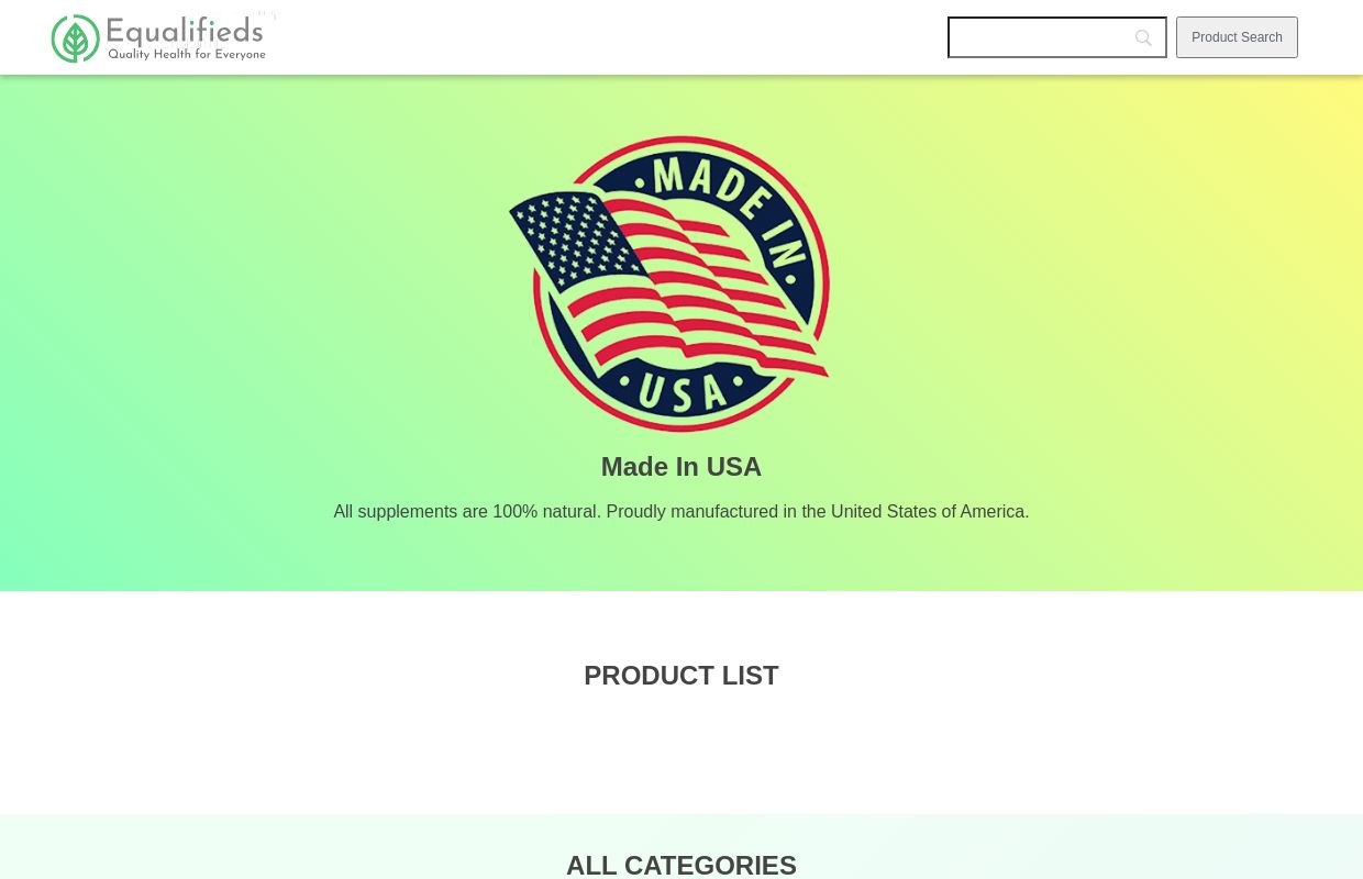 - Quality Health Product for Everyone