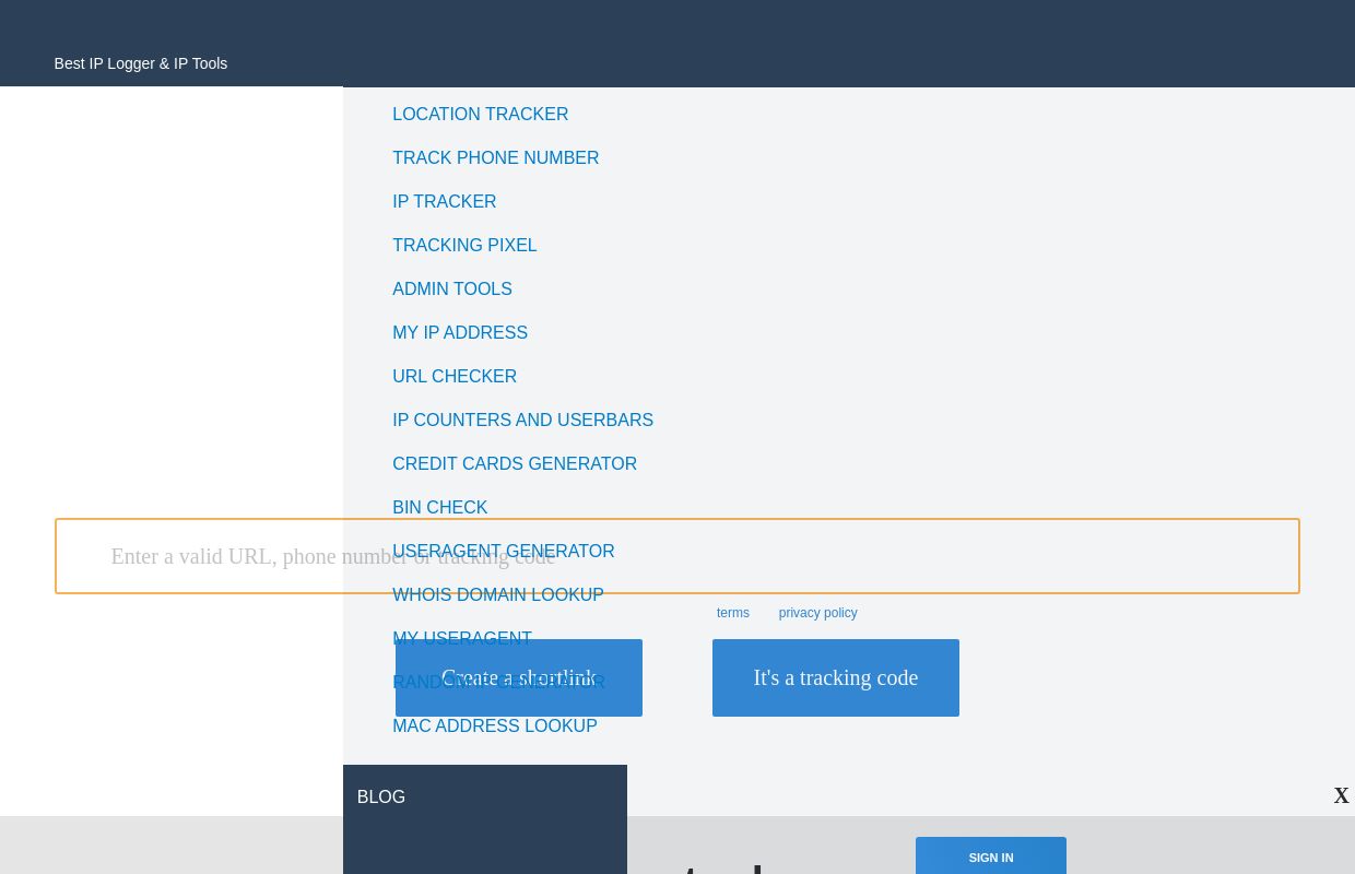 IP Logger URL Shortener - Log and Track IP addresses