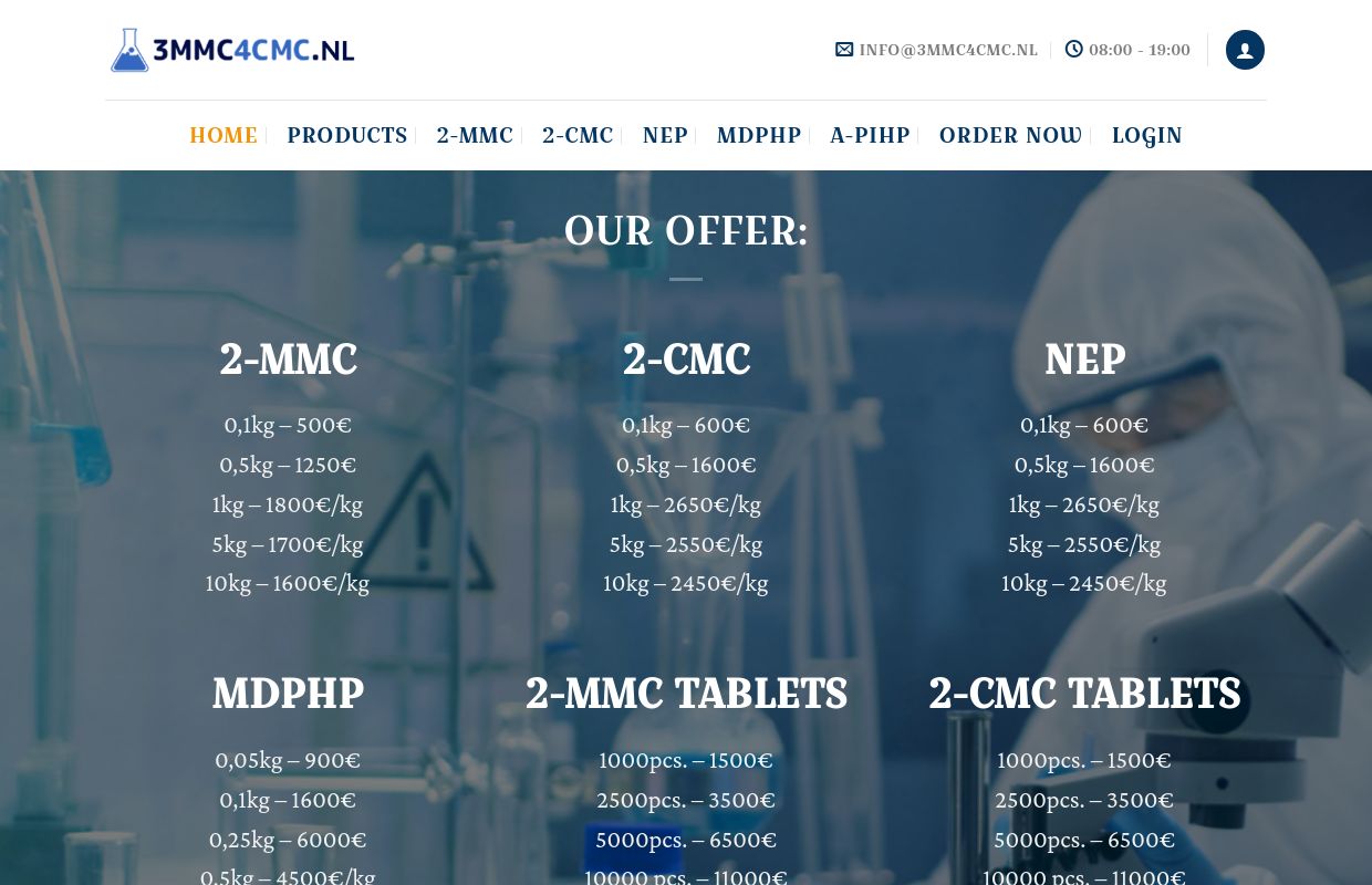 Buy 3MMC 4CMC Online - 3MMC Kopen Europe