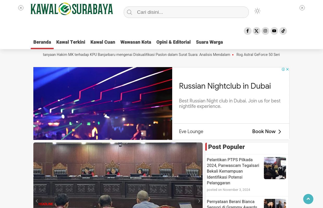 Kawal Surabaya - Kawal Demokrasi, Jaga Surabaya