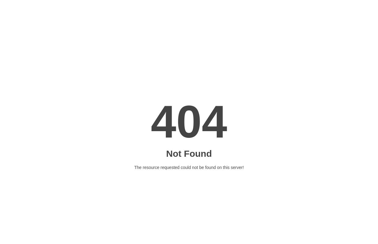  404 Not Found
