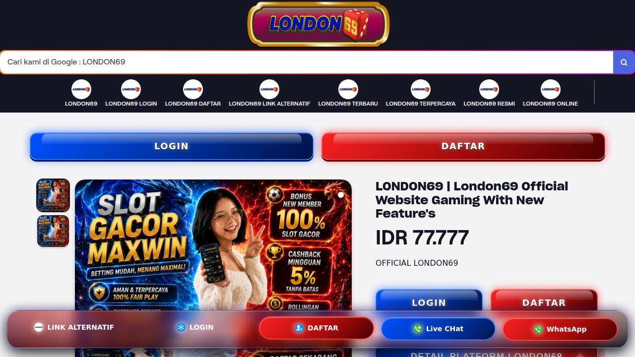 LONDON69 | London69 Official Website Gaming With New Feature's