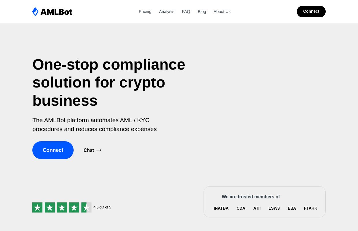 AMLBot - Comprehensive AML Compliance Solutions for Crypto