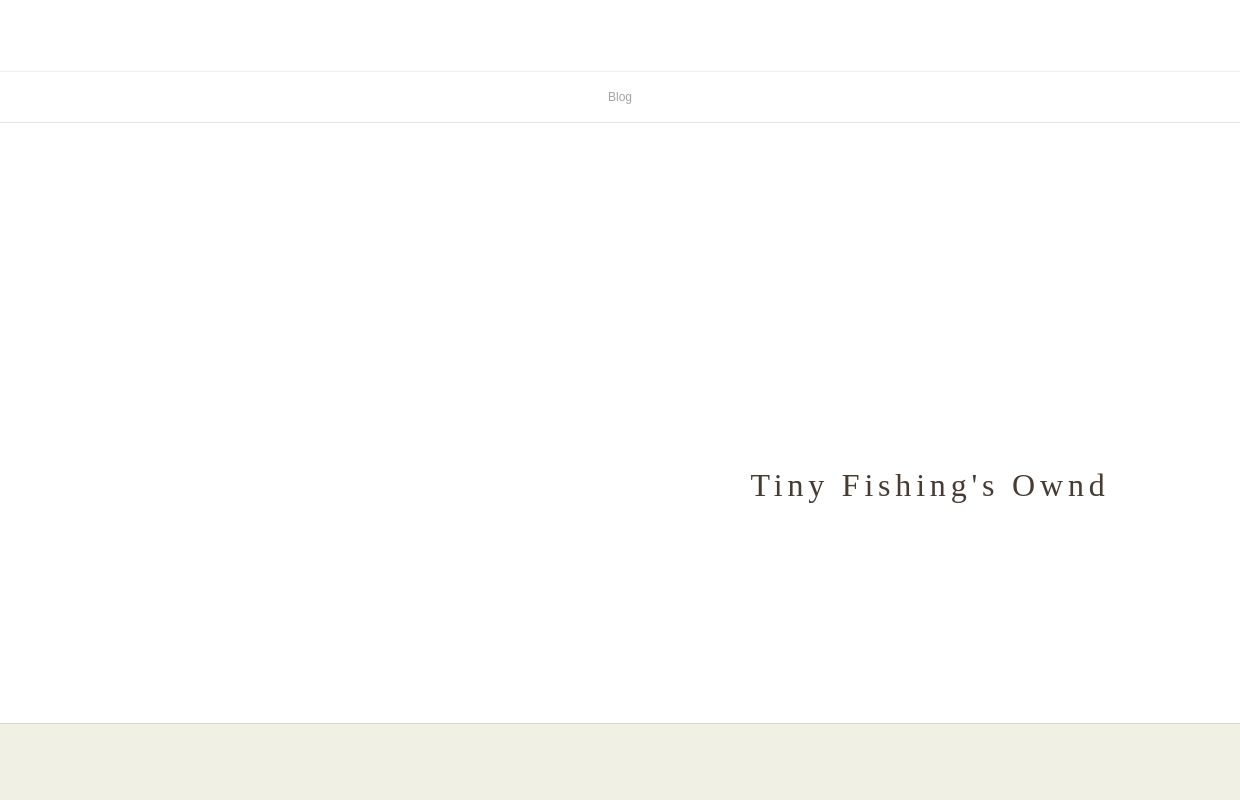 Tiny Fishing's Ownd