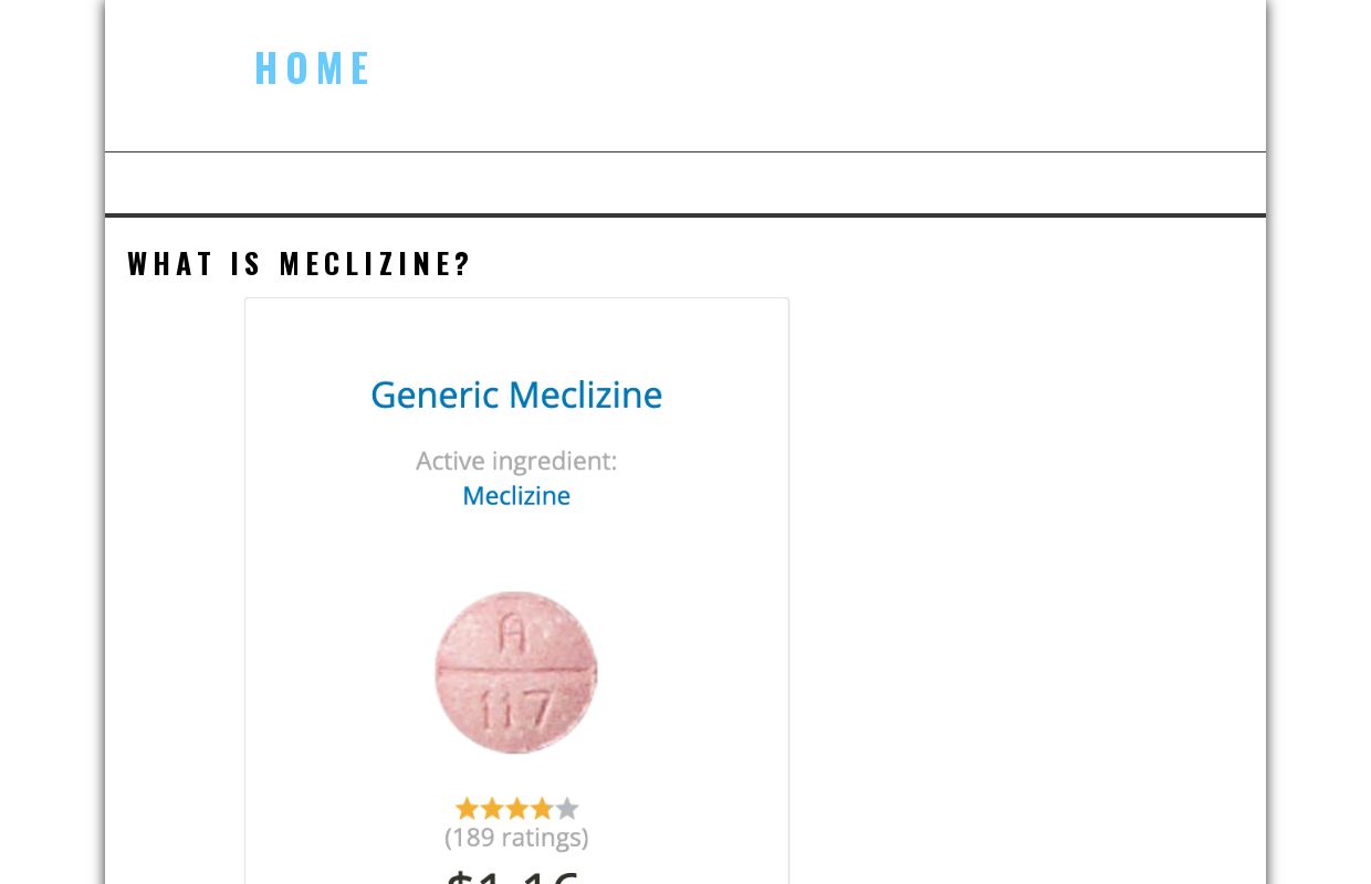 Meclizine Over the Counter: Your Ultimate Guide | Buy Generic Antivert Online