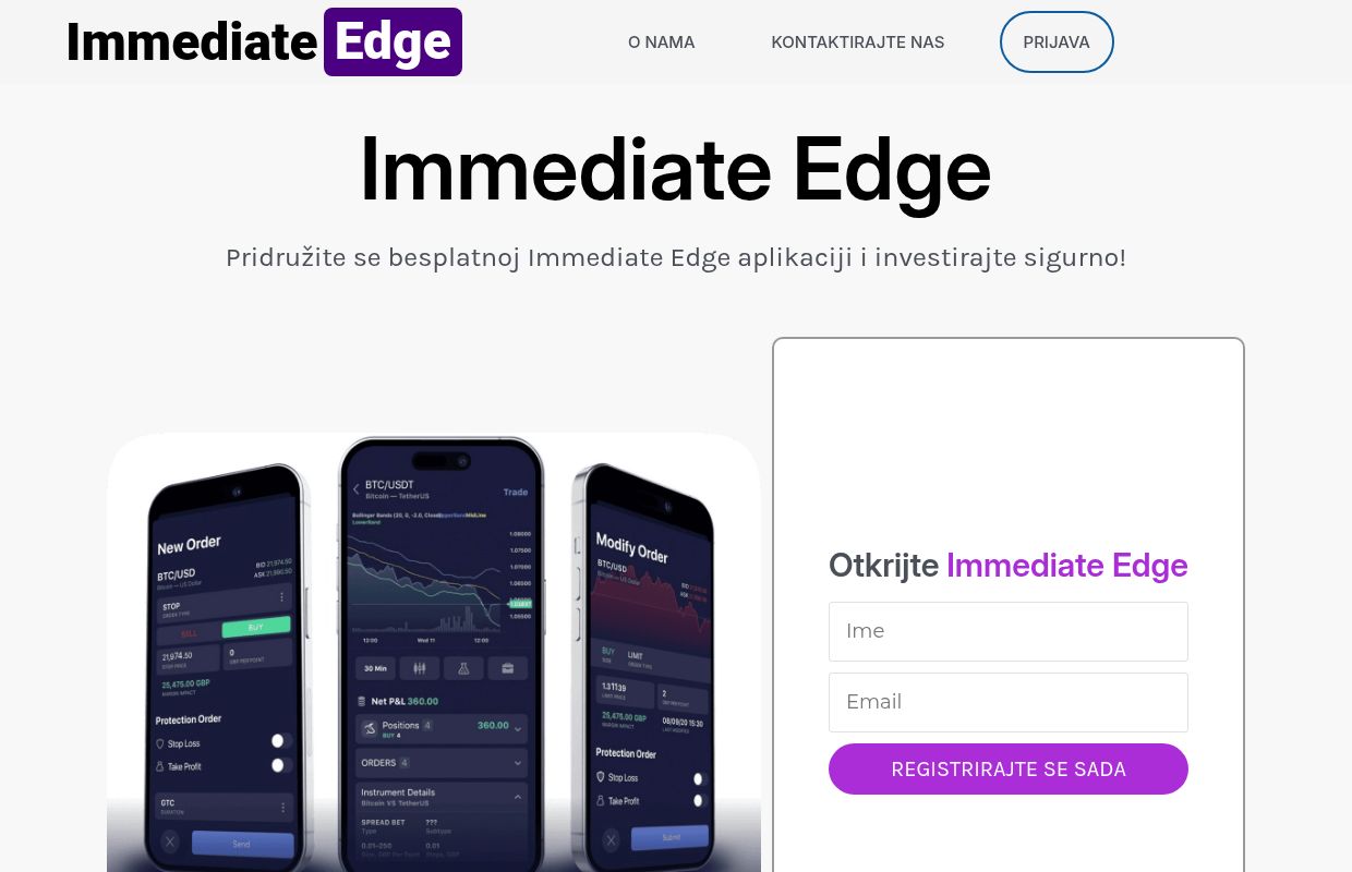 Immediate Edge | Službena web stranica u Hrvatskoj