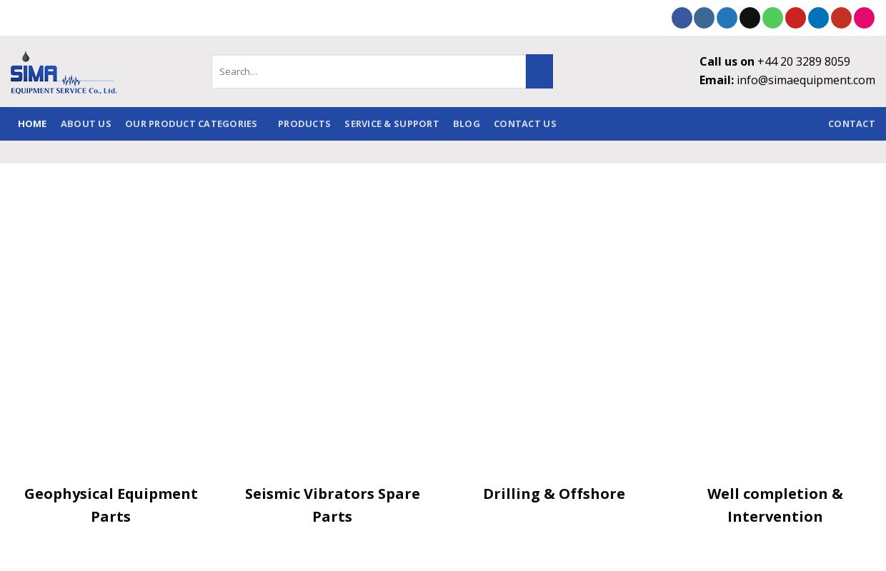 Seismic Sensor Supplier - Sima Equipment Service Co., Ltd.