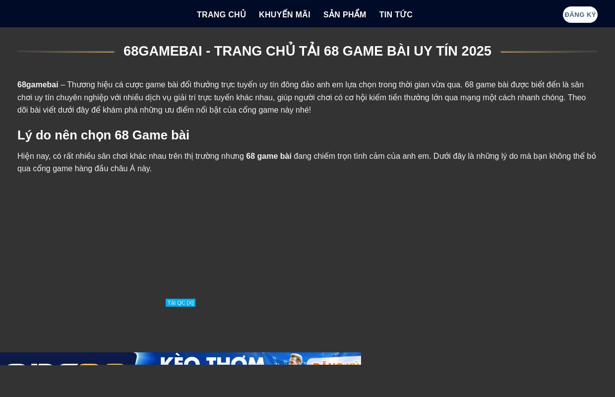 68GAMEBAI | LINK TẢI 68 GAME BÀI CHÍNH THỨC 2025