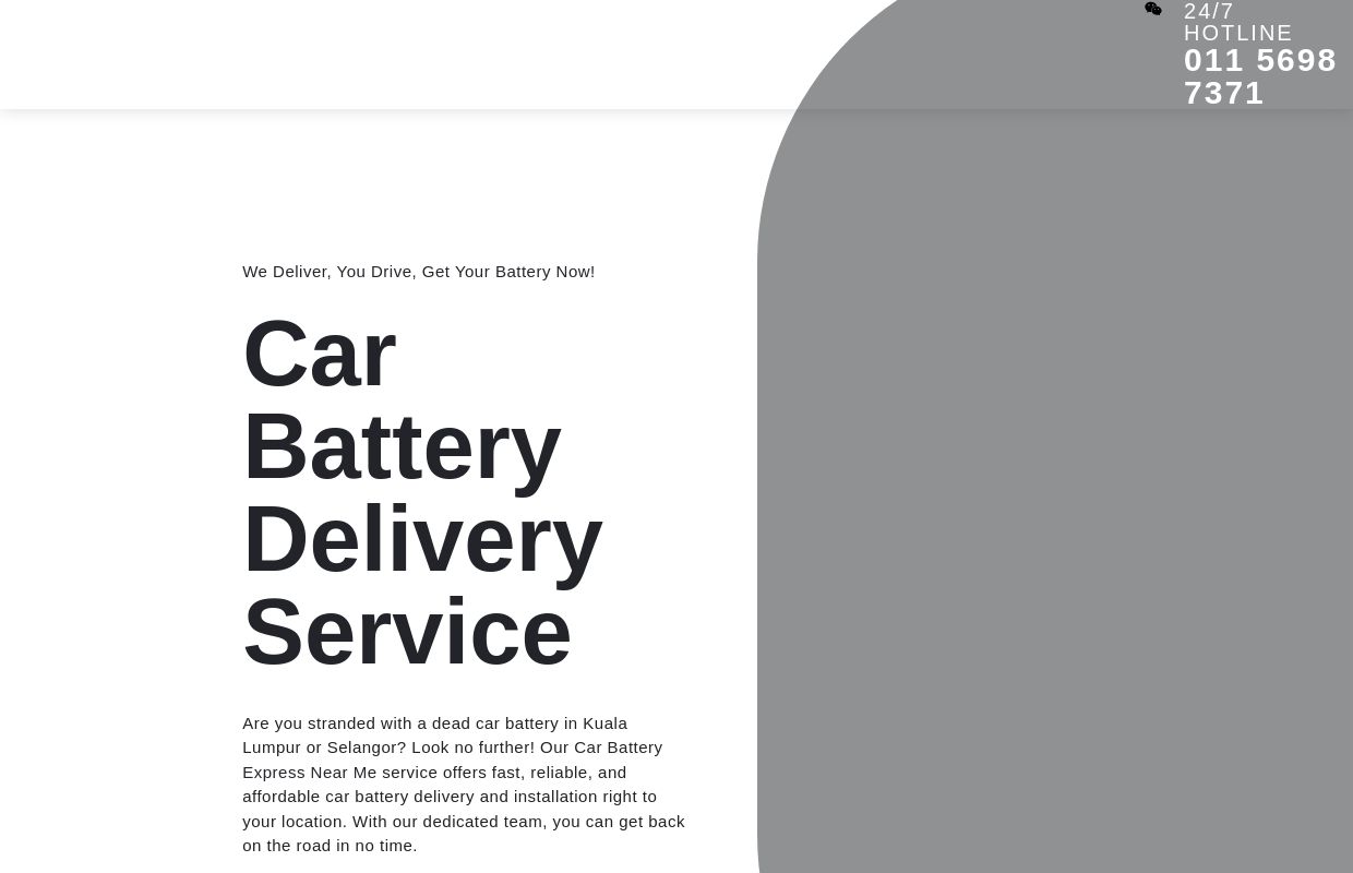 Car Battery Delivery Kuala Lumpur | Car Battery Shop Near Me