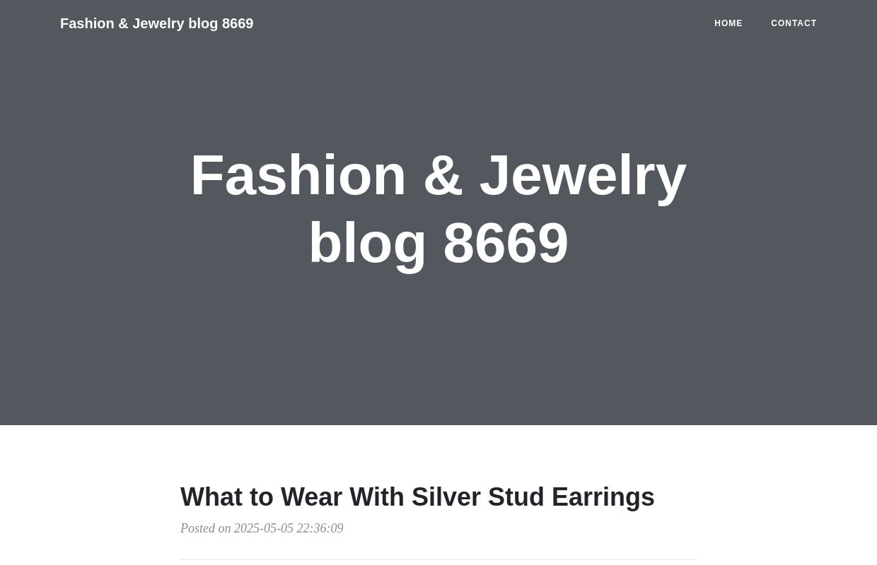 Fashion & Jewelry blog 8669 | The Burnward