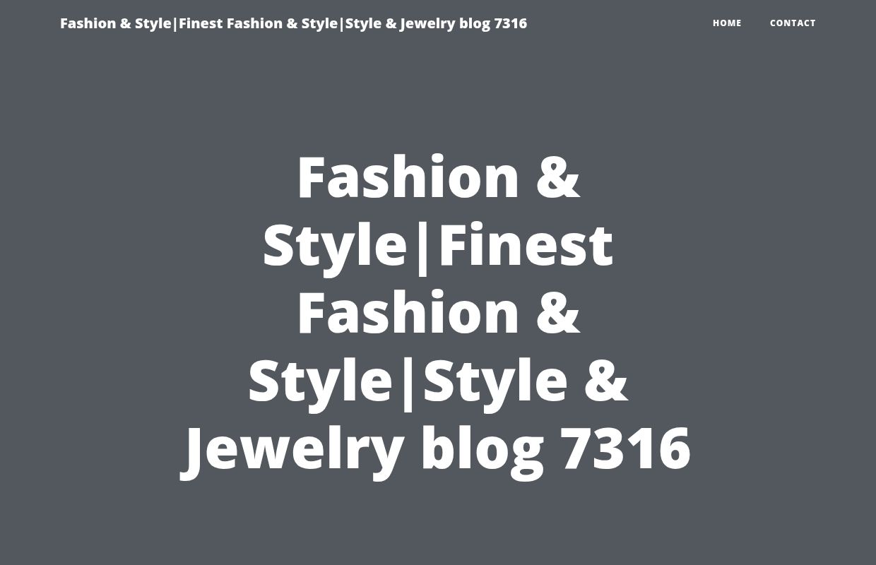 Fashion & Style|Finest Fashion & Style|Style & Jewelry blog 7316 | Bearsfanteamshop
