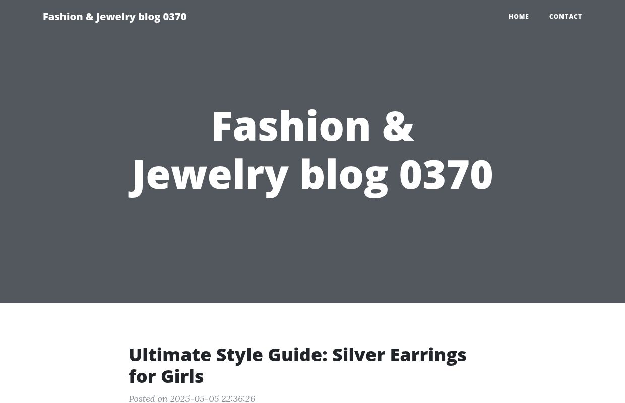 Fashion & Jewelry blog 0370 | Image Perth