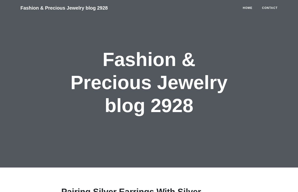 Fashion & Precious Jewelry blog 2928 | Tearosediner