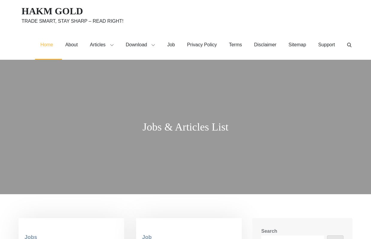 HAKM GOLD - Trade Smart, Stay Sharp – Read Right!
