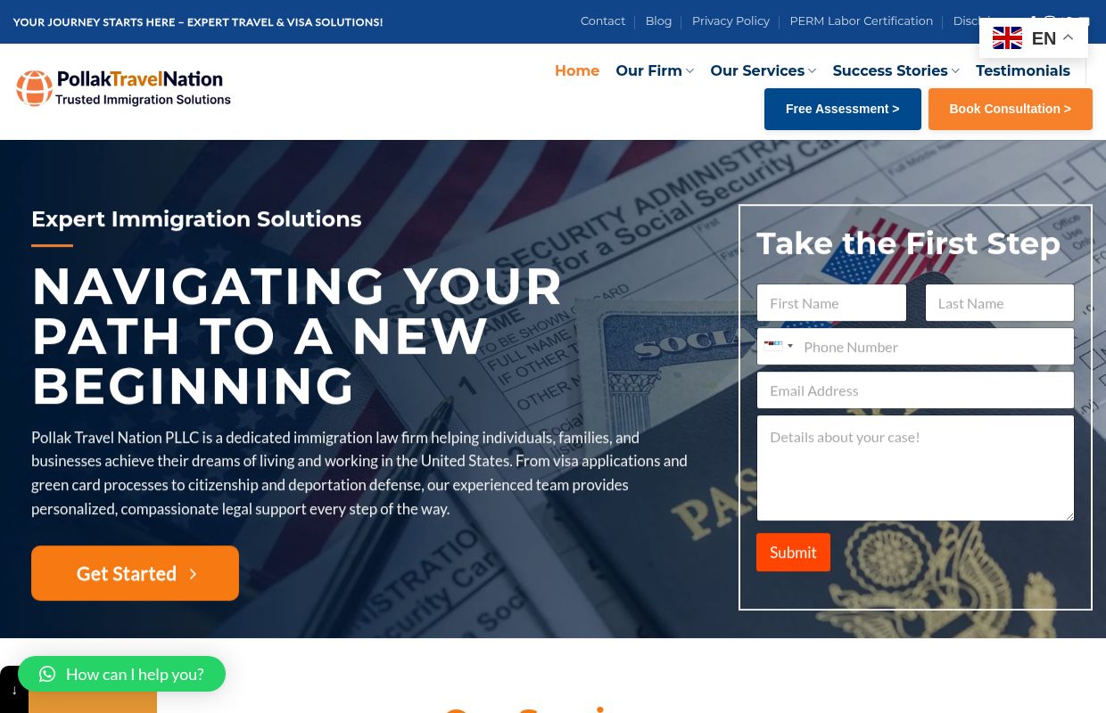 Pollak Travel Nation | Trusted US Immigration & Visa Services | Pollak Travel Nation