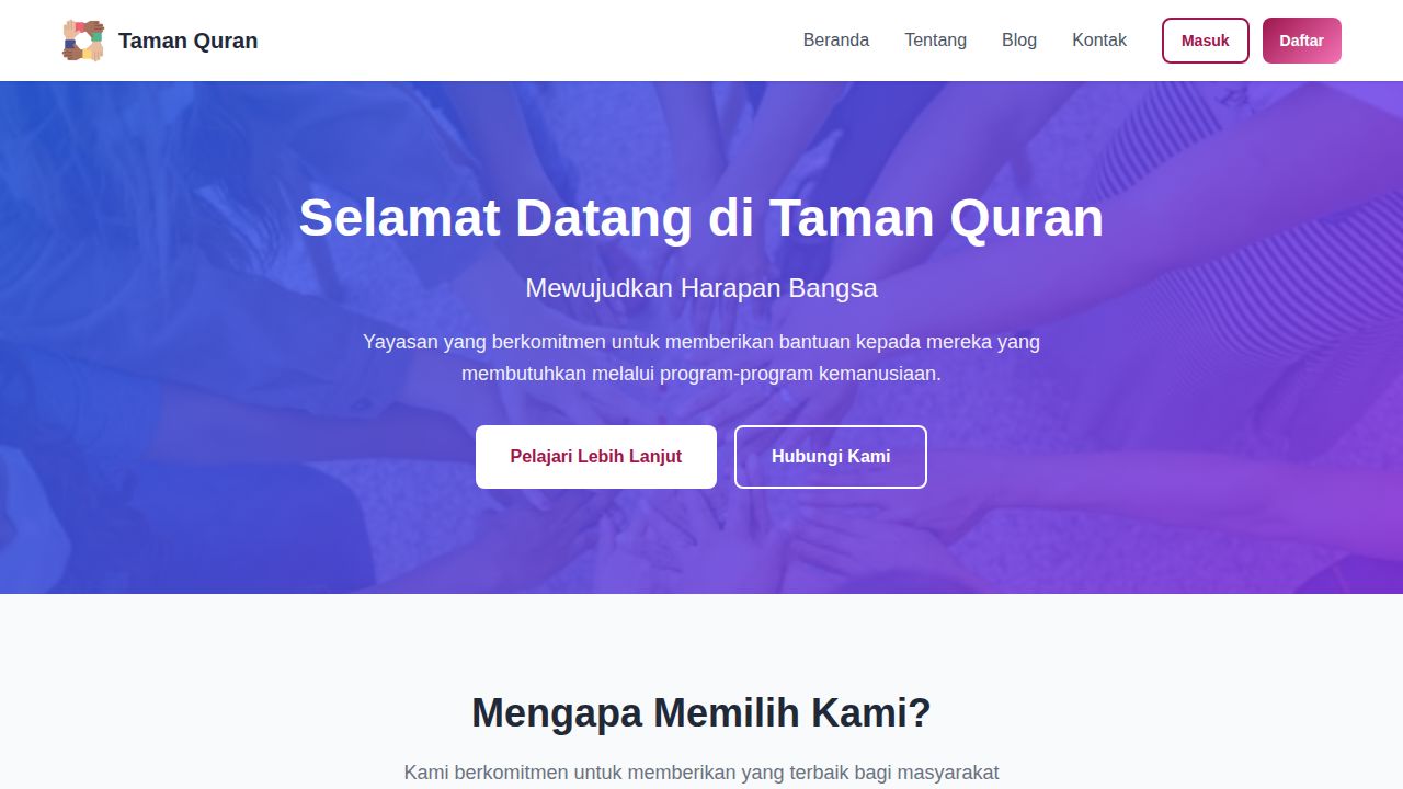 Beranda | Taman Quran