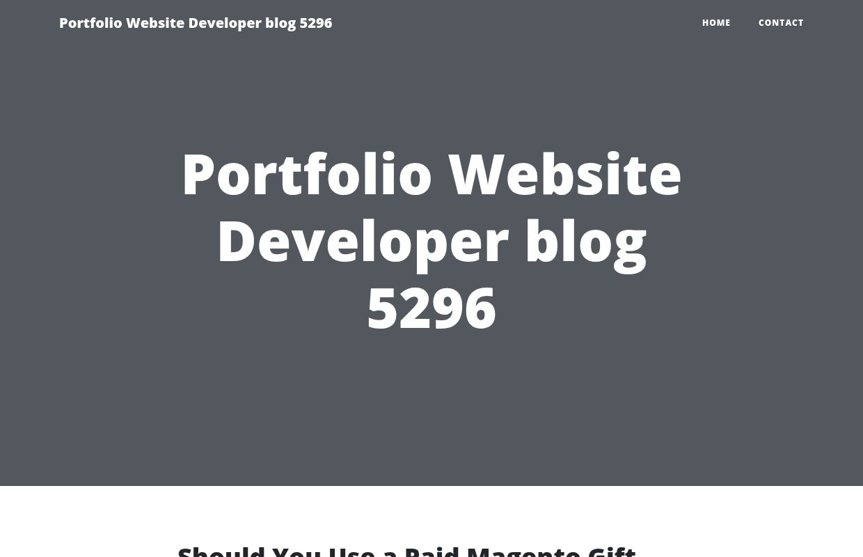 Portfolio Website Developer blog 5296 | Almoheet Travel