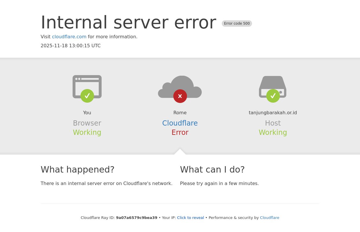 tanjungbarakah.or.id | 500: Internal server error