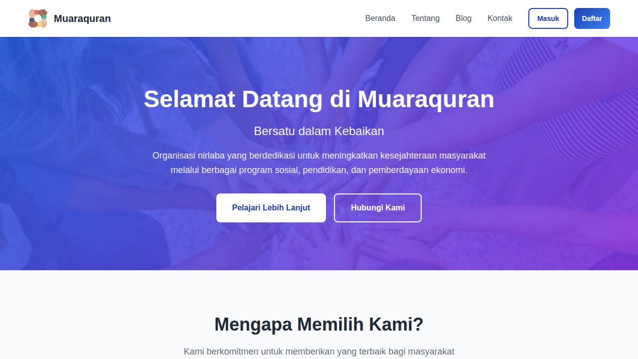 Beranda | Muaraquran