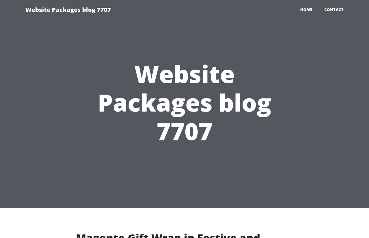 Website Packages blog 7707 | The Glen Secret