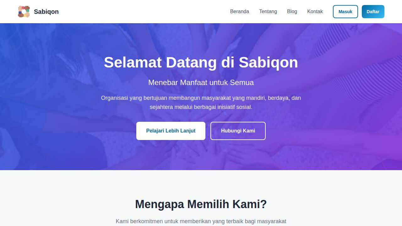 Beranda | Sabiqon