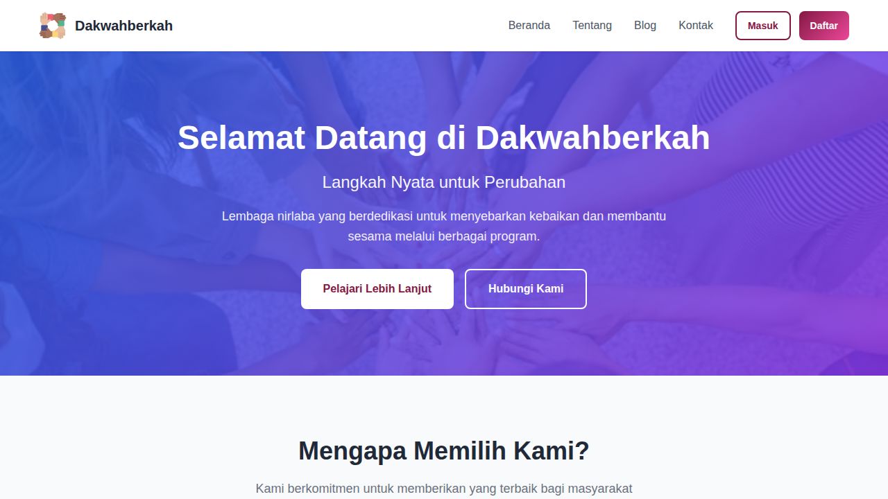 Beranda | Dakwahberkah