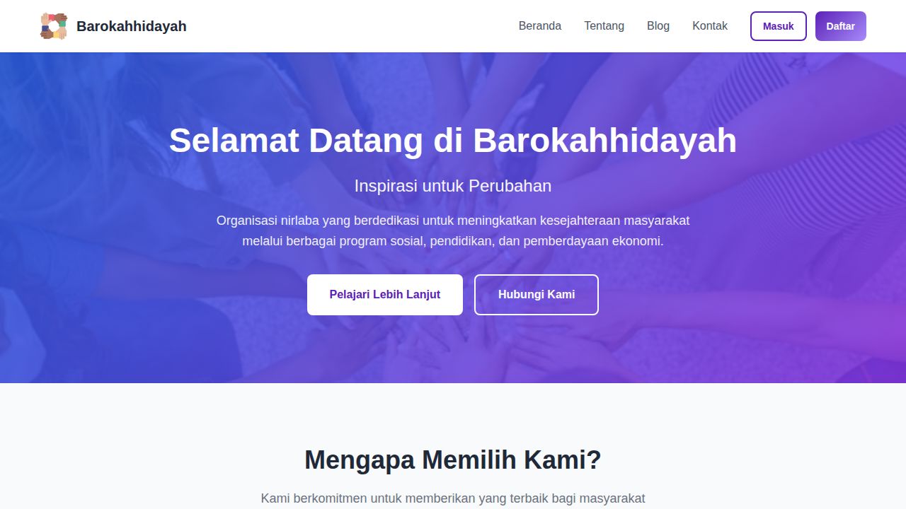 Beranda | Barokahhidayah
