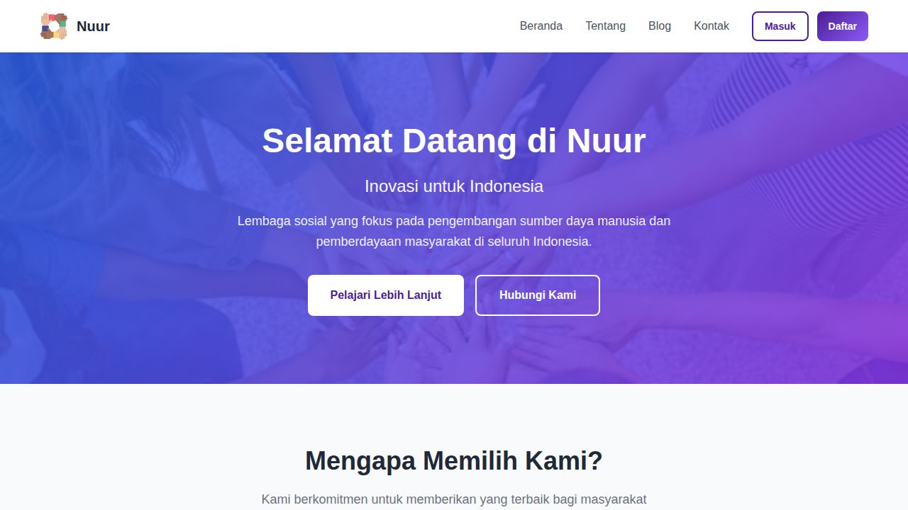 Beranda | Nuur