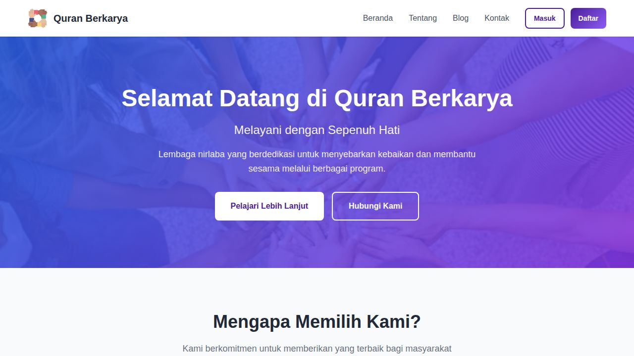 Beranda | Quran Berkarya