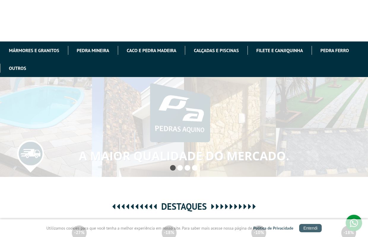 Pedras Aquino - Pedras Decorativas Naturais