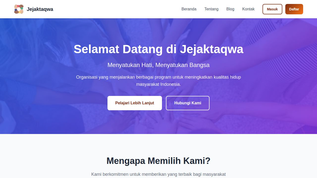 Beranda | Jejaktaqwa