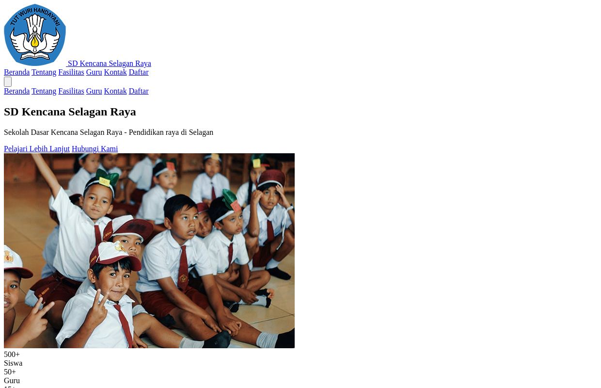 SD Kencana Selagan Raya