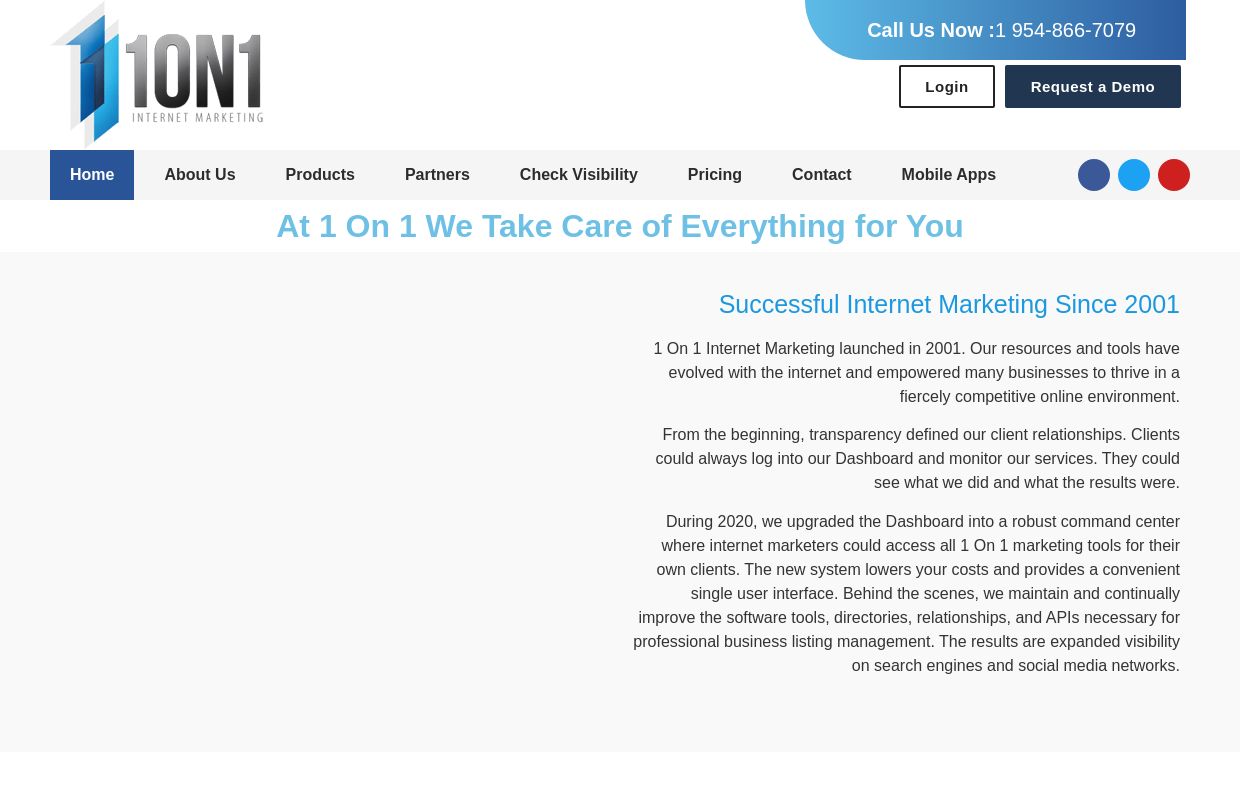 Home - 1on1 Internet Marketing